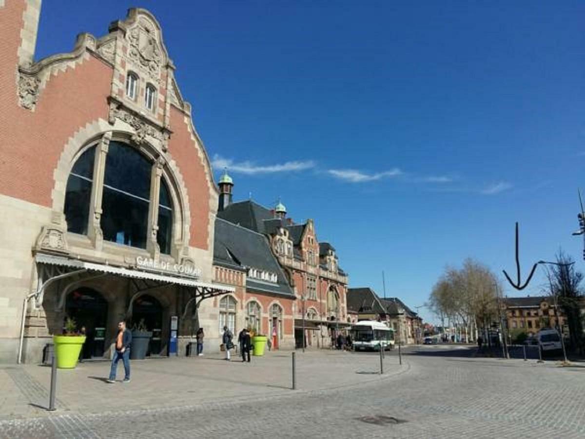 Apartamento Studio de Charme au Pied de la Gare Colmar Exterior foto